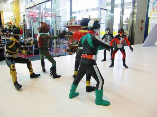 仮面ライダーのフィギュア