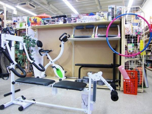 スポーツ用品のフィットネス