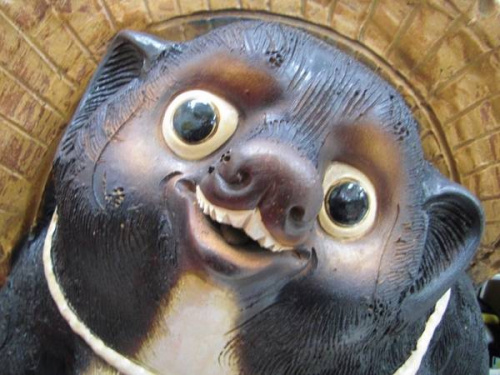 信楽焼のたぬき 狸