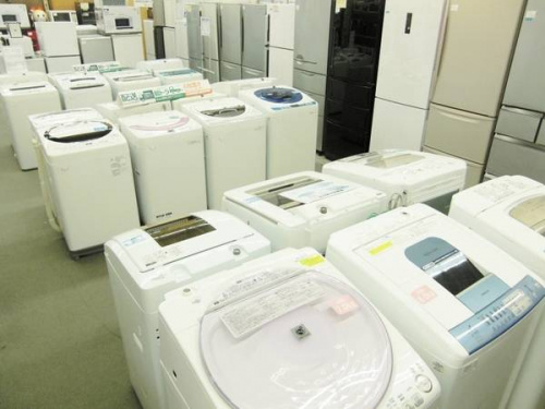 生活家電の中古洗濯機