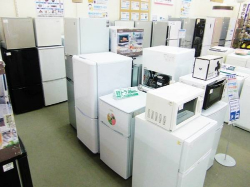 中古洗濯機の中古冷蔵庫