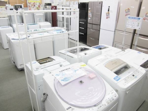 生活家電の洗濯機