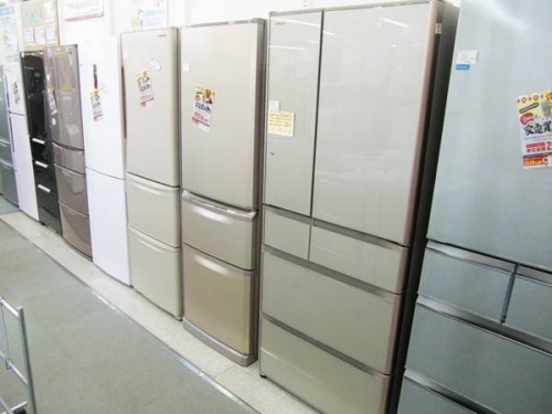 洗濯機の冷蔵庫