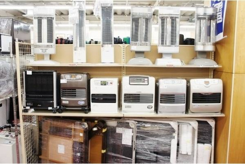 季節家電の中古ストーブ