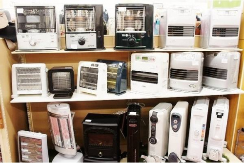中古ストーブの中古大型冷蔵庫