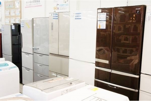 冷蔵庫の新入荷