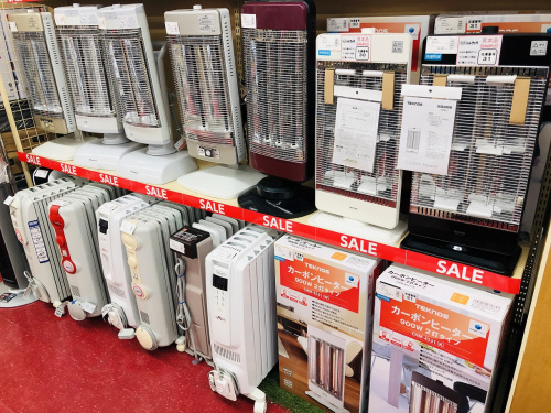 暖房器具の生活家電