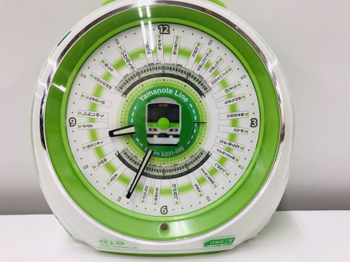 WEB販売中】ファン必見廃盤品！日車夢工房山手線“駅メロ”目覚し時計