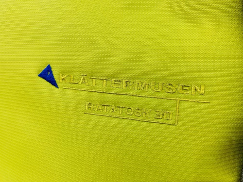 リュックのKLATTERMUSEN