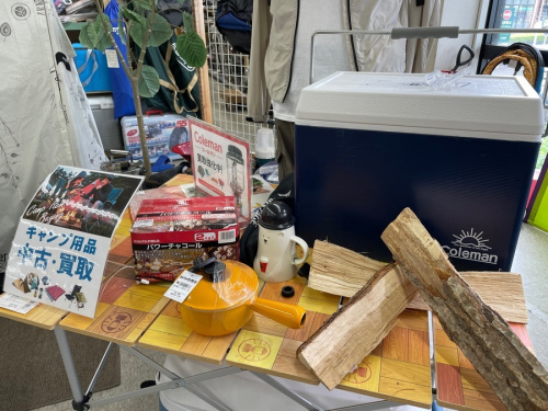 アウトドア　中古のキャンプ用品　買取