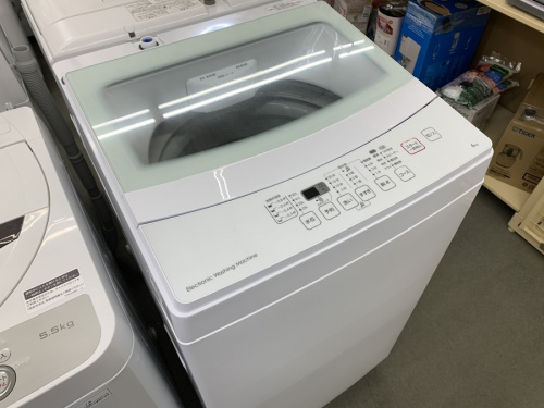 生活家電の洗濯機