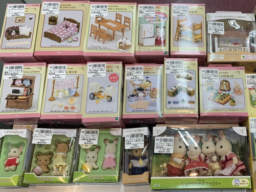 シルバニアファミリーのおもちゃ