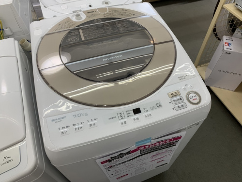生活家電の洗濯機