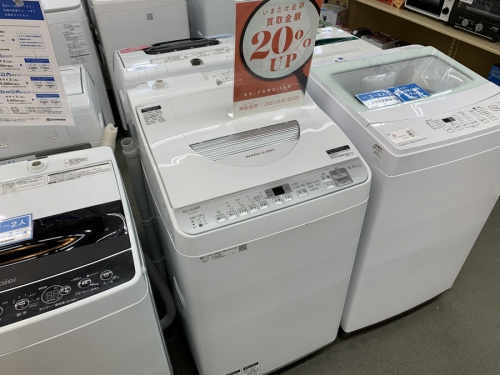 生活家電の洗濯機