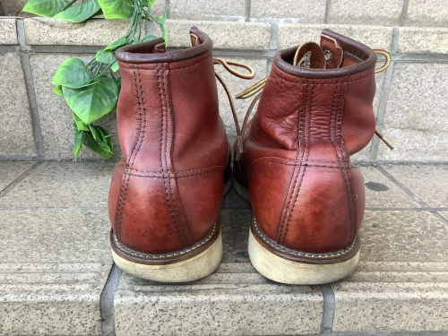 モックトゥブーツのRED WING