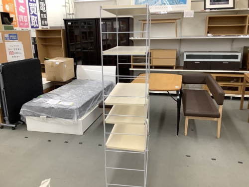 ユニットシェルフの無印良品