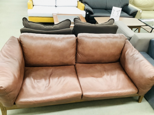 ソファーの2人掛けソファー