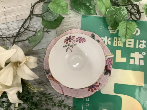 洋食器のカップ&ソーサー