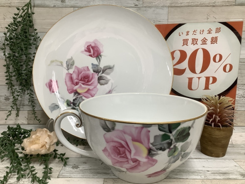 ビッグサイズカップ&ソーサーのNoritake