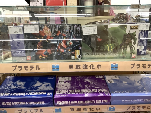 プラモデルのガンダム