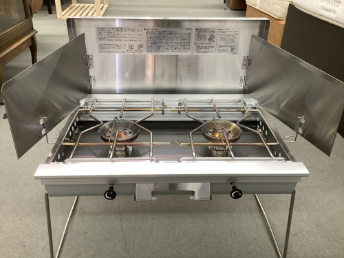 ガスコンロのギガパワーツーバーナー