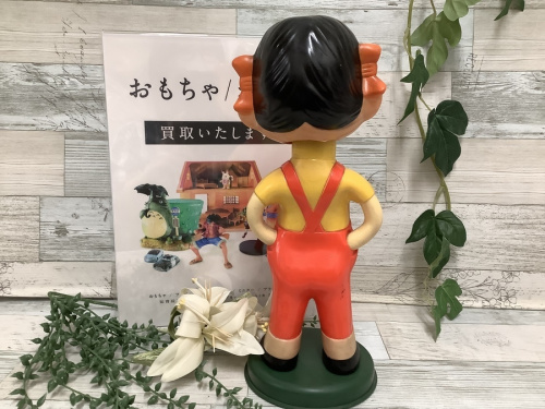インテリア小物の80’sペコちゃん首振り人形