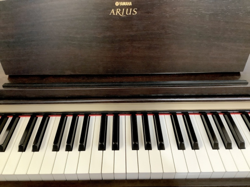 鍵盤楽器の電子ピアノ