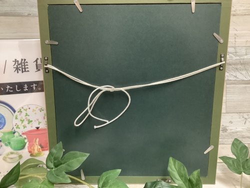 額 インテリアフレームの『ふう 引っかかった』