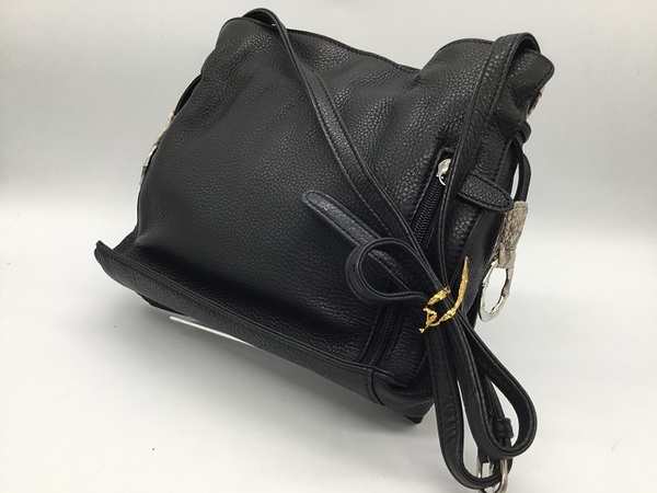 【当店一番人気】 iii 買取入荷致し パイソン×牛革 ショルダーバッグ sanpo(三宝) バッグ