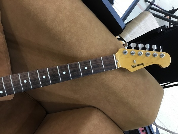 History（ヒストリー）エレキギター 弦なし 買取入荷致しました