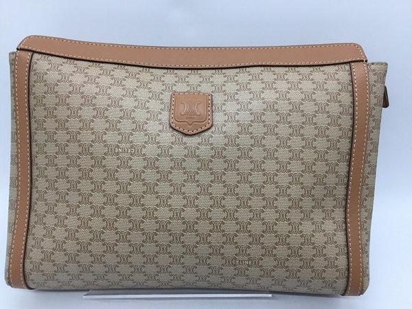 CELINE（セリーヌ）セカンドバッグ マカダム柄 オールドセリーヌ