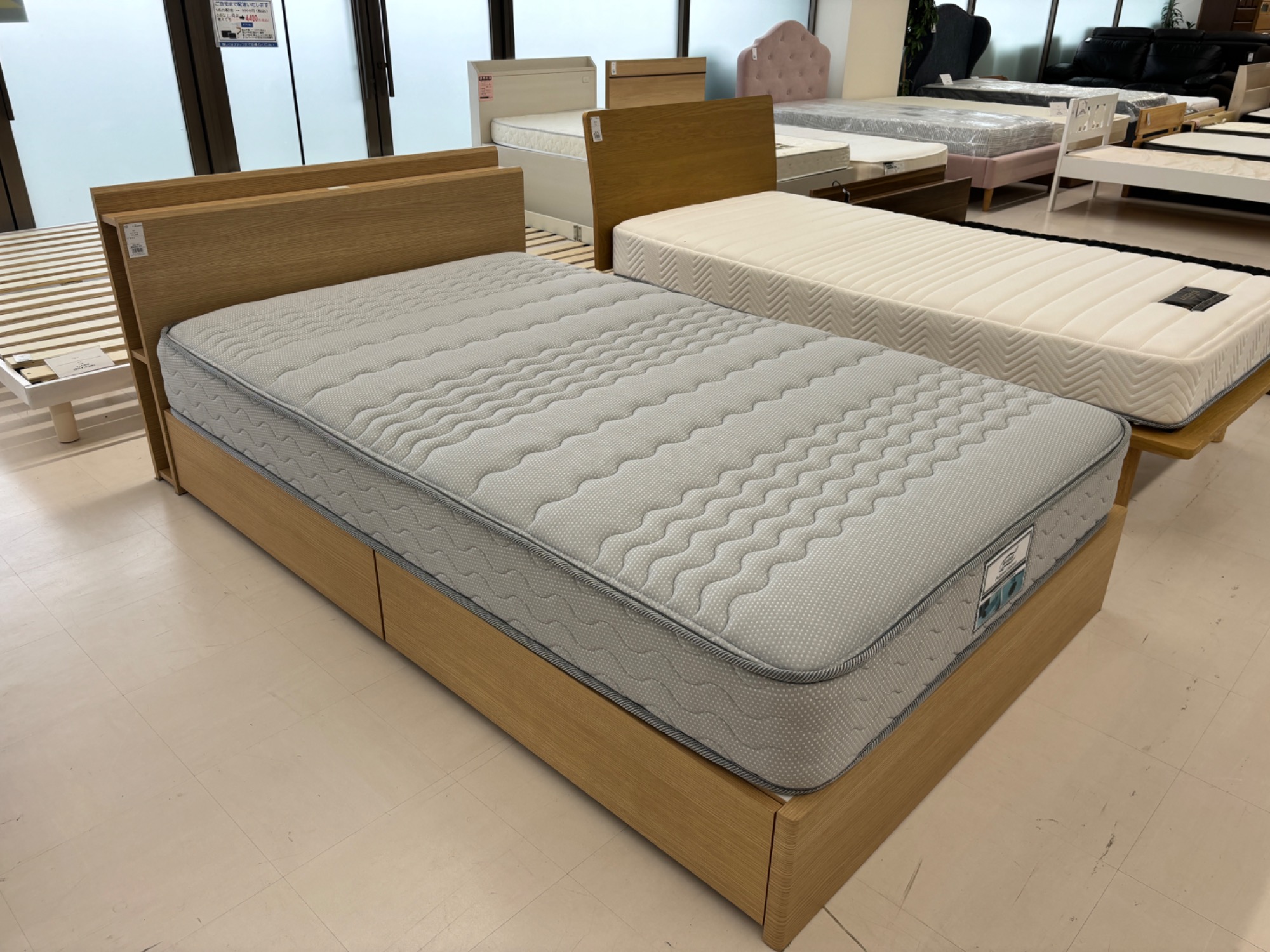 NITORI（ニトリ）のセミダブルベッドが買取入荷致しました！【郡山安積