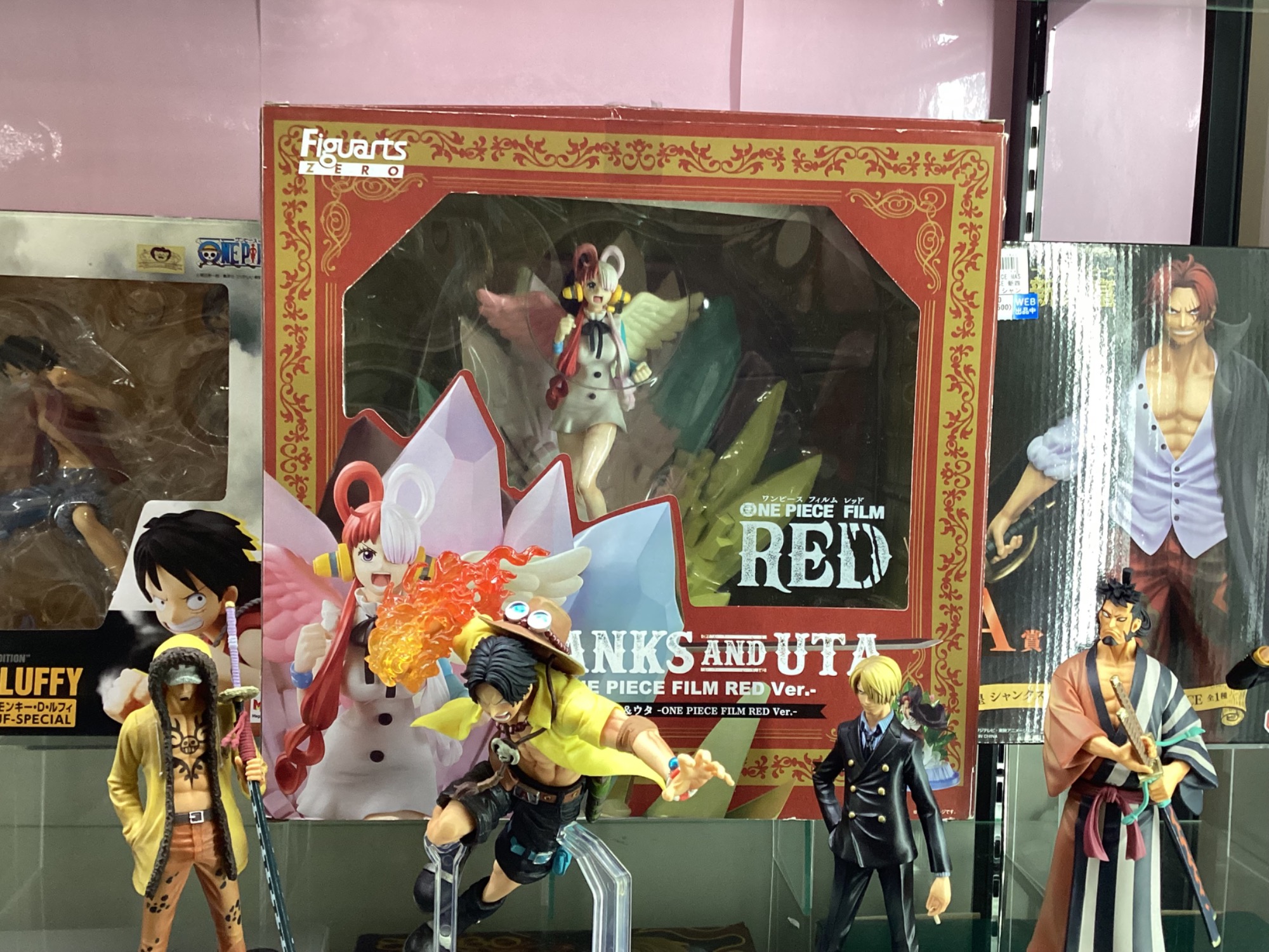 フィギュアーツZERO シャンクス＆ウタ -ONE PIECE FILM RED Ver.を買取
