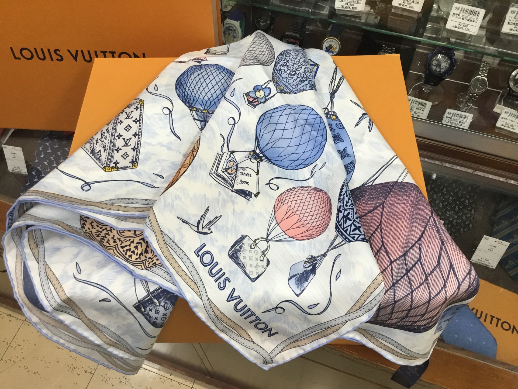 【中古】LOUIS VUITTON カレ90 カレ メルヴェイユーズ LOUIS VUITTON ルイヴィトン カレ90・マル メルヴェイユーズ