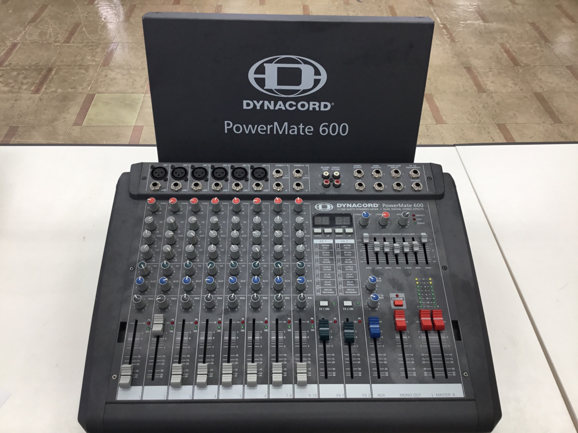DYNACORD(ダイナコード)のステレオミキサーを買取入荷しました！【郡山