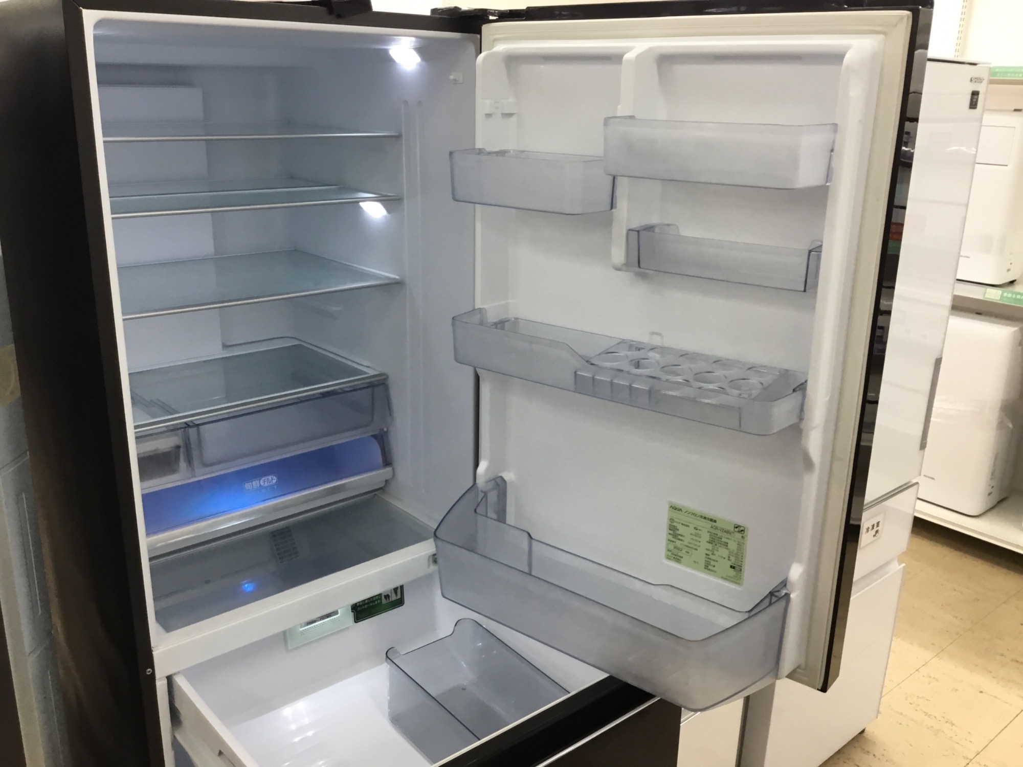 ★自社エリア内限定商品★ 中古 4ドア冷蔵庫 アクア (No.4547) ☆自社エリア内限定商品☆ 中古 4ドア冷蔵庫 アクア (No.4547
