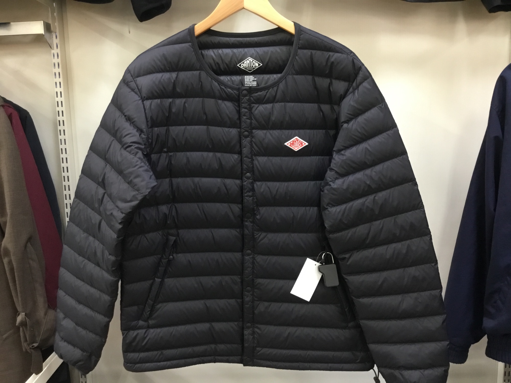 ダントン ダウンジャケット 楽天市場】DANTON ダントン クルーネック インナーダウン