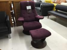 カリモクの一人掛けソファーが買取入荷しました。中古家具を買うならトレファクへ!【郡山安積店】