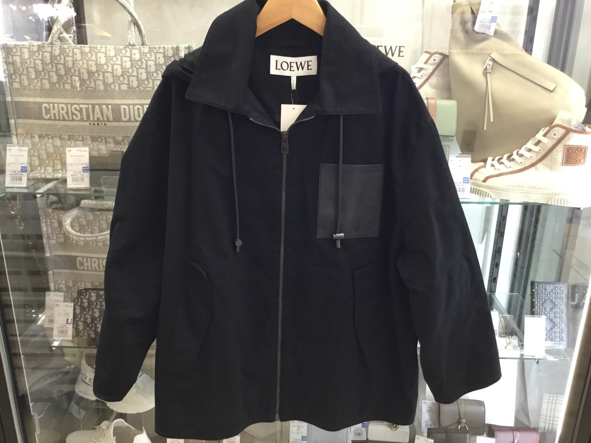 アールエル様お買い上げ品 ロエベのフーデッドジャケットが買取入荷しました！【郡山安積店