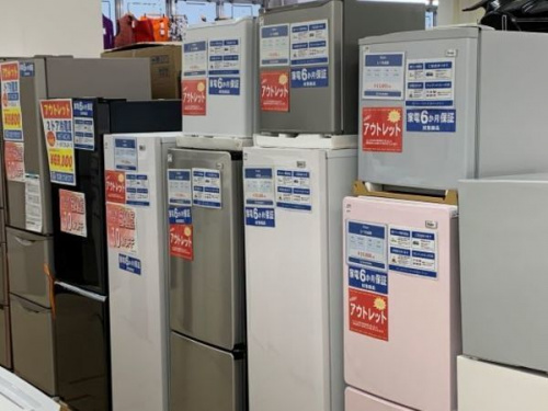 生活家電の冷蔵庫