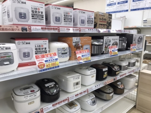 中古家電の生活家電