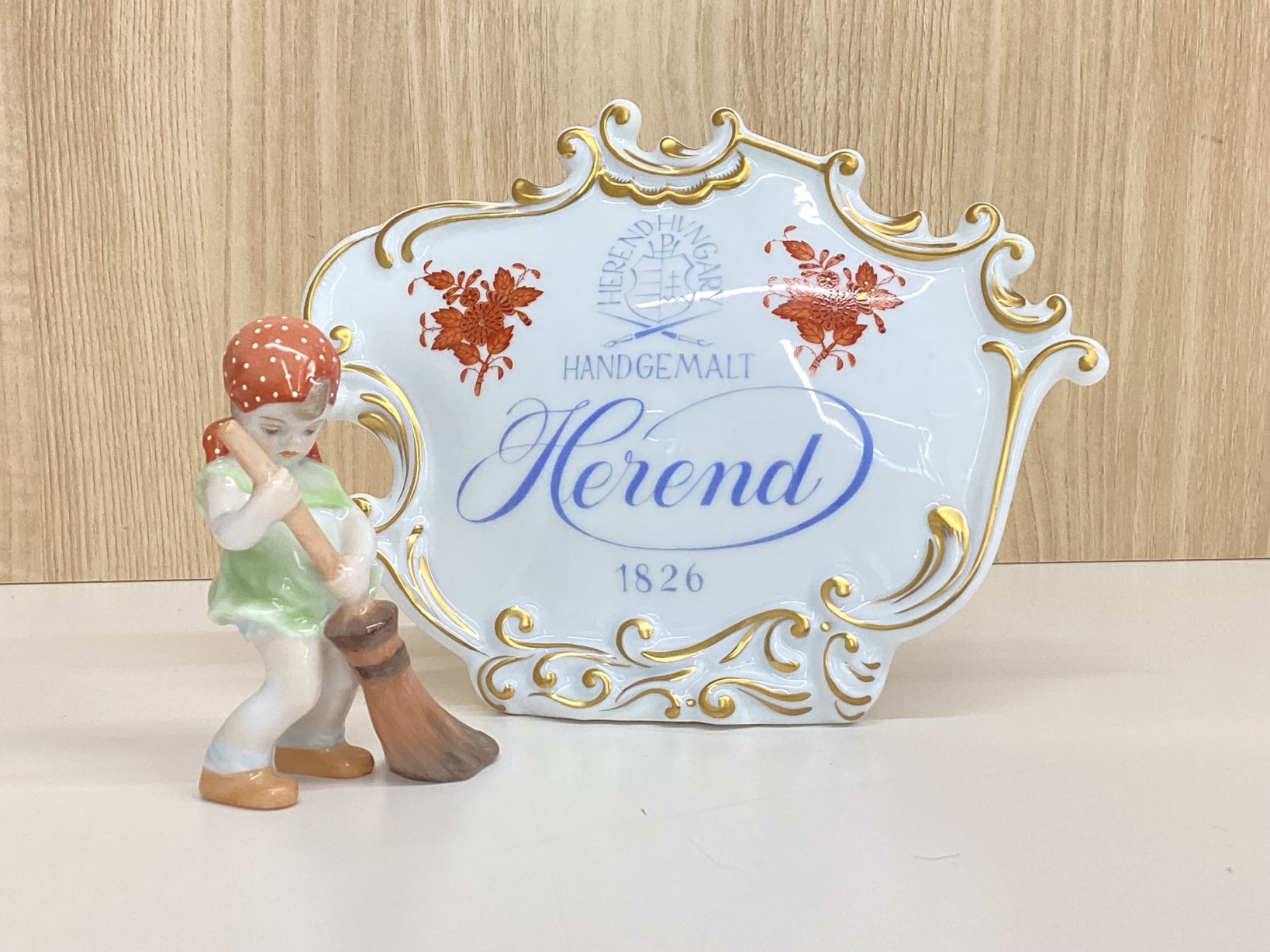○１８cm×１４cm×９ cm○陶器製・TOKAJ◇HERENDヘレンド◇ Herend（ヘレンド）の陶器の置物が入荷いたしました！｜2025年06