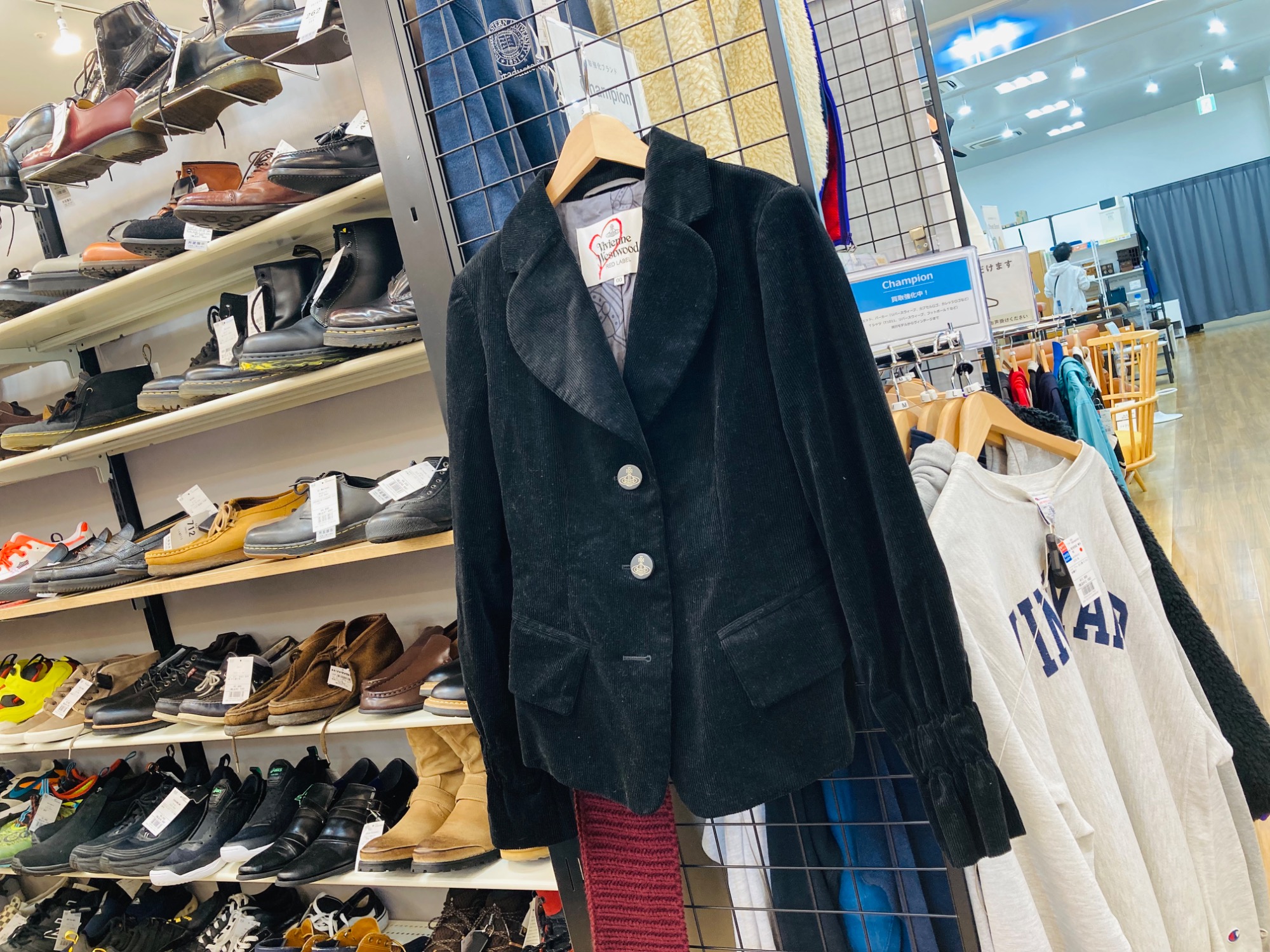 vivienne westwood RED LABEL コーデュロイ ジャケット 黒