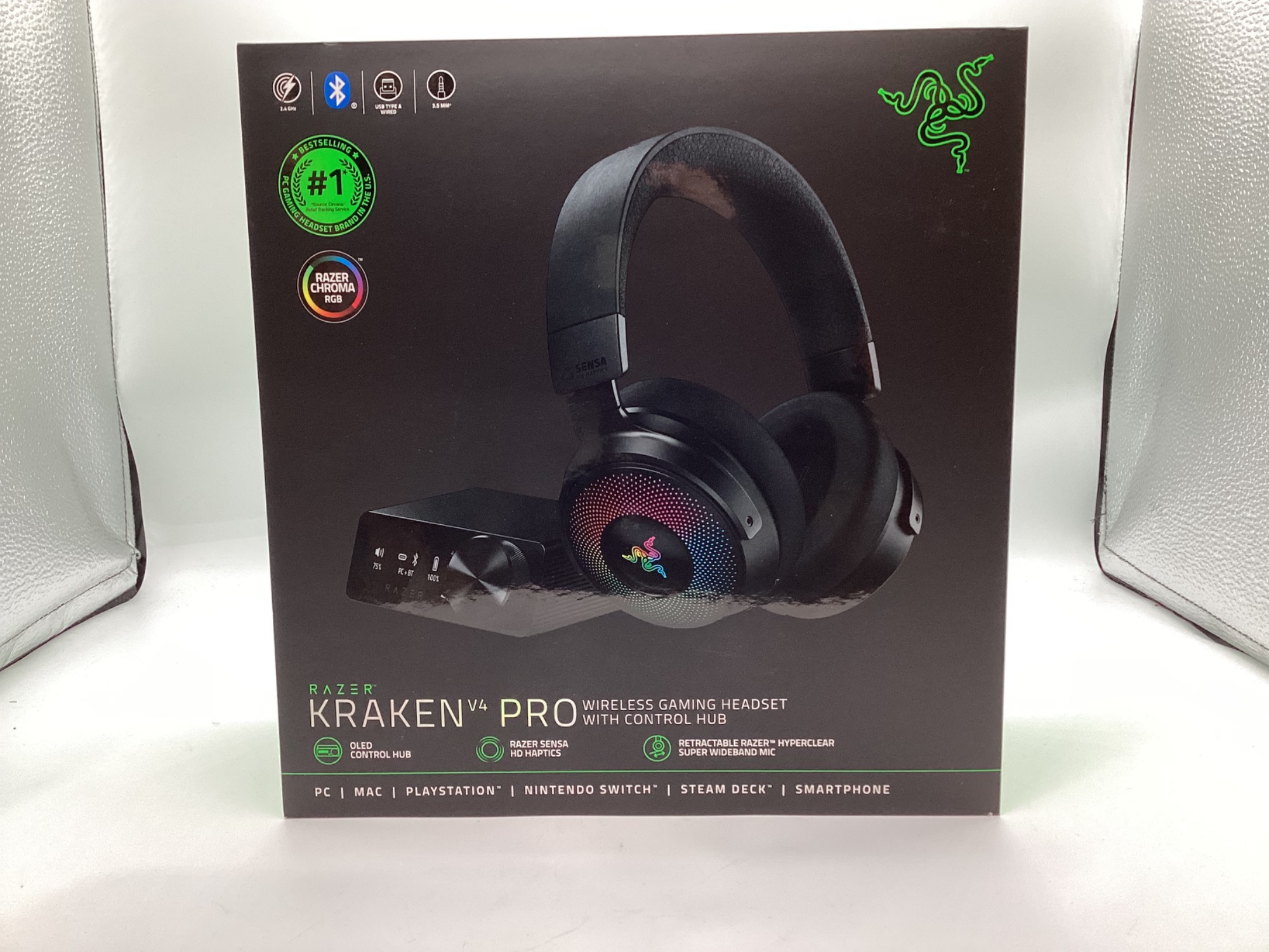 未使用完売品Razer Kraken V4Pro Base Station V2 未使用完売品Razer Kraken V4Pro Base Station V2