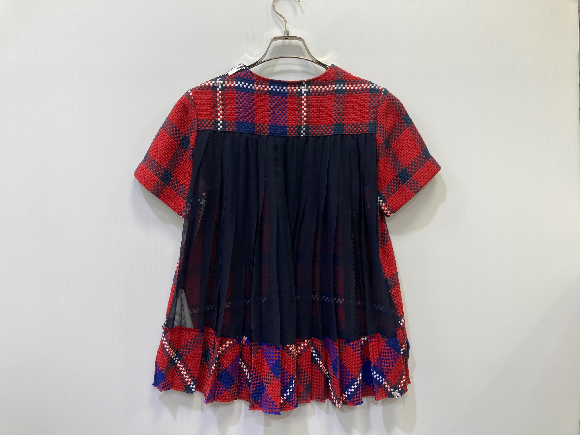 JUNKO ⭐️サカイ　切替ドッキングカットソー　半袖　ドレスシャツ　フリル sacai(サカイ）半袖カットソー 買取入荷いたしました！！｜2025