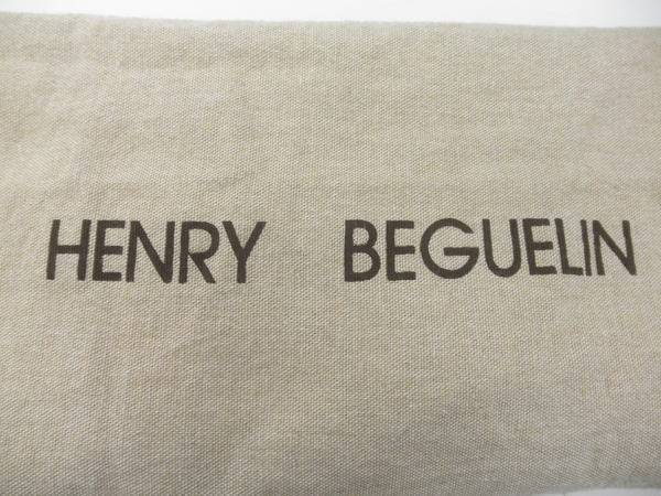 ブランドロゴは「オミノ」と名づけられた人型の刺繍！HENRY BEGUELIN（エンリーベグリン）レザーバッグが買取入荷しました。 [2012