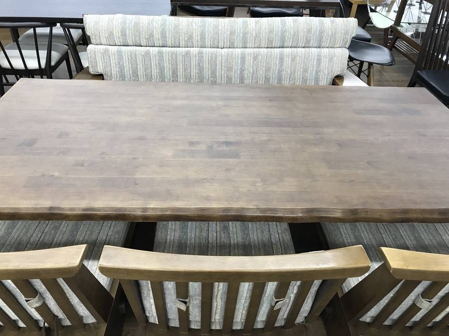 ニトリ　6人掛けダイニングテーブルセット(関東圏 配送、組立設置無料) ニトリの6人掛けダイニングセットが買取入荷です♪♪【稲城若葉台店