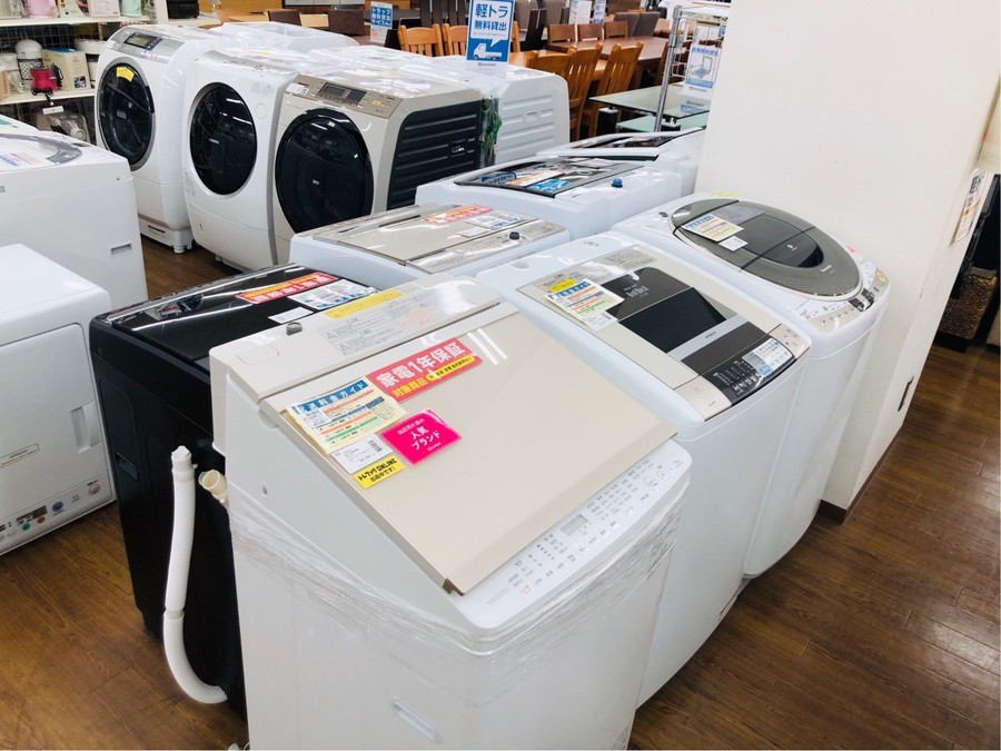 温水ナイアガラ洗浄♪」 日立のドラム式洗濯機入荷しました