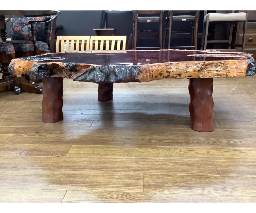 スマホで購入】豊倉銘木の座卓 が入荷しました！【稲城若葉台店