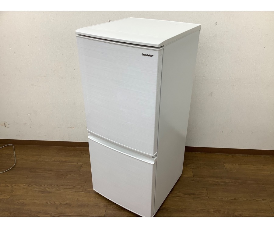 スマホで購入】SHARP（シャープ）の2ドア冷蔵庫(SJ-D14F-W)が入荷しま